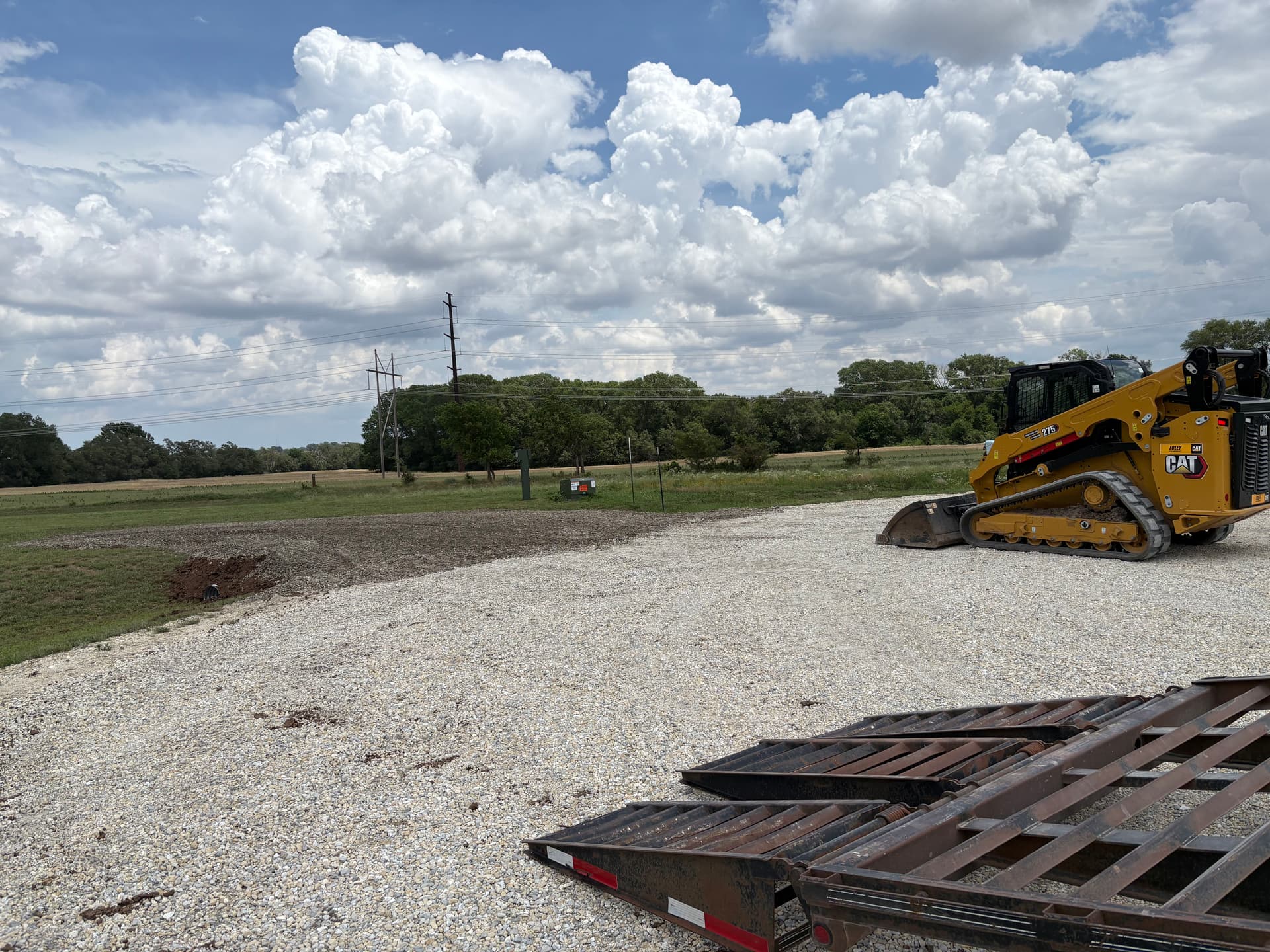 Gallery photos for Culvert Install and Driveway Drainage Fix in Garden Plain KS: Image #2